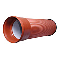 Труба Прагма OD 200 мм SN8 канализационная гофрированная Труба Прагма OD 200 мм SN8 канализационная гофрированная