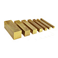 Пруток латунный (квадрат) 5 мм ЛС59-1 Пруток латунный (квадрат) 5 мм ЛС59-1